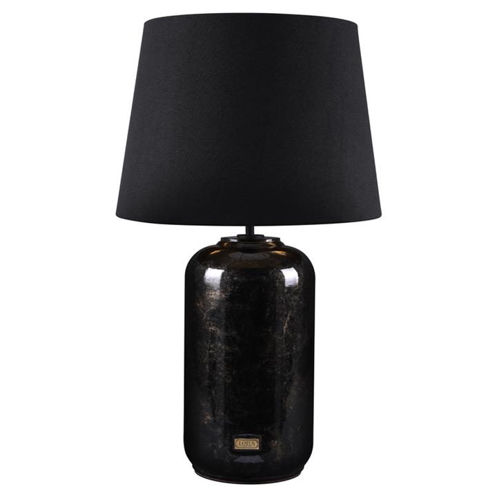 آباژور چوبی سوئیچی لوتوس مدل GIORGIA-TL-80807 رنگ BLACK
